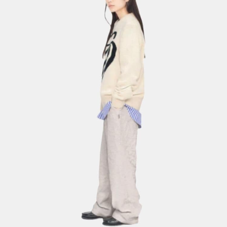 Кофта Stussy Curly S Sweater — фото 7