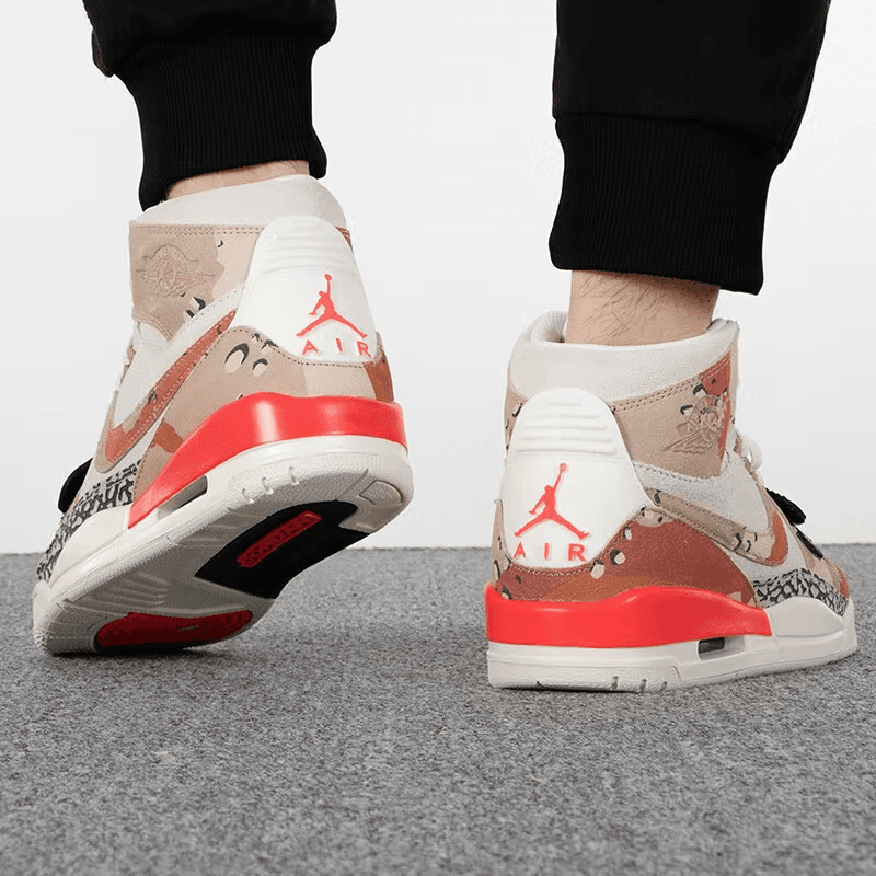 Кроссовки для баскетбола Jordan Legacy 312 Desert Camo GS - изображение 4
