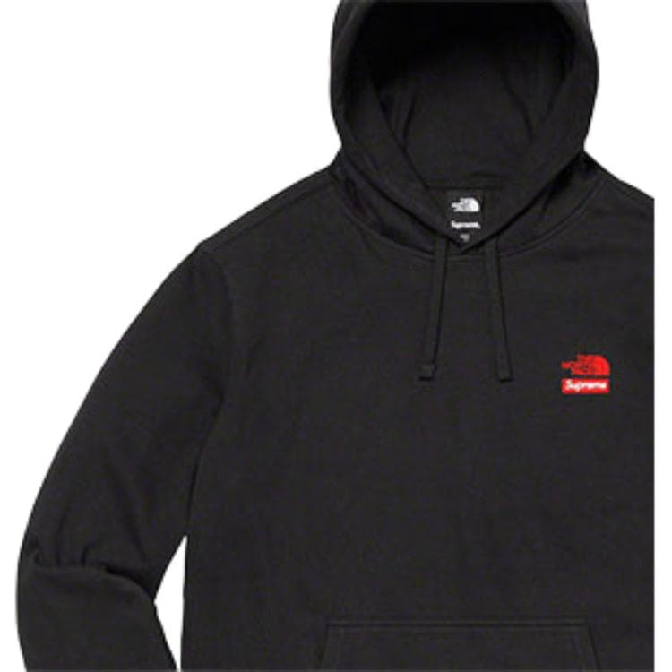 Кофта Supreme x THE NORTH FACE FW19 Week 10 Statue of Liberty Hooded Sweatshirt Black - изображение 5