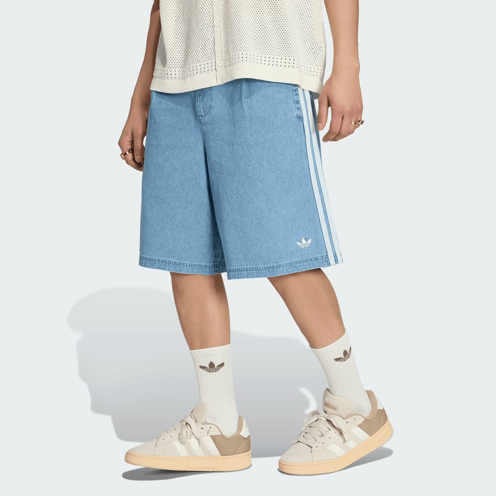 Джинсовые шорты adidas originals - изображение 4