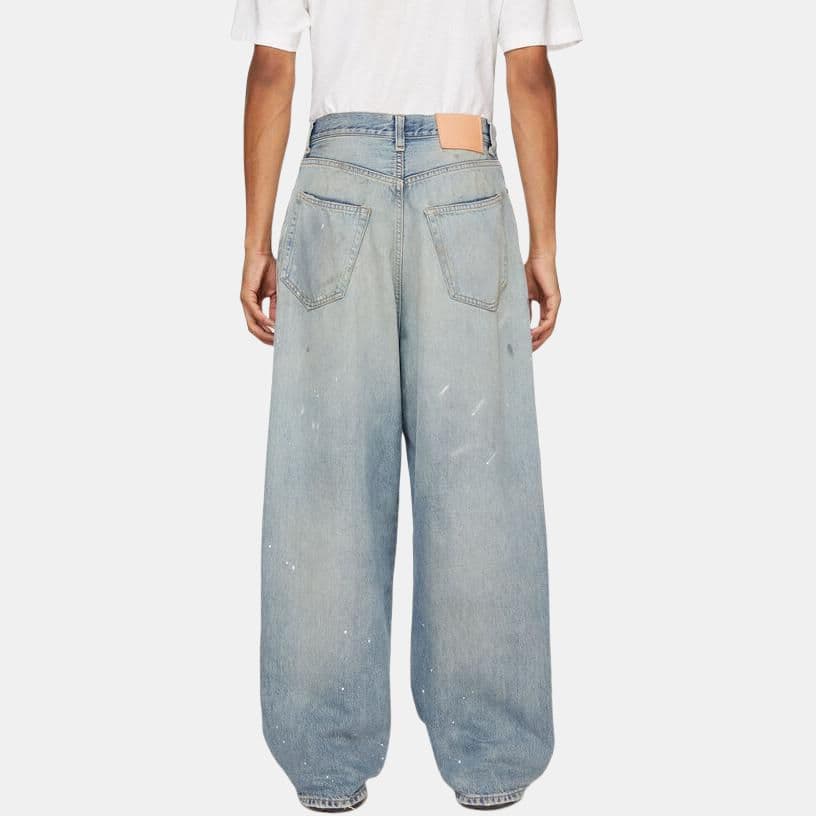 Штаны Acne Studios SS24 Light Blue Jeans - изображение 3