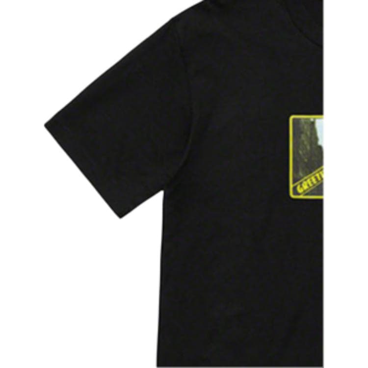 Футболка Supreme SS19 Greetings Tee Black - изображение 3