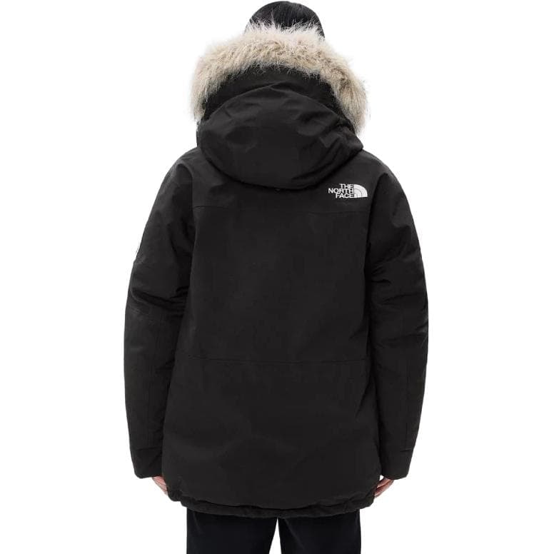 Зимняя куртка The North Face Logo Embroidered Hoodie Jacket Black - изображение 4