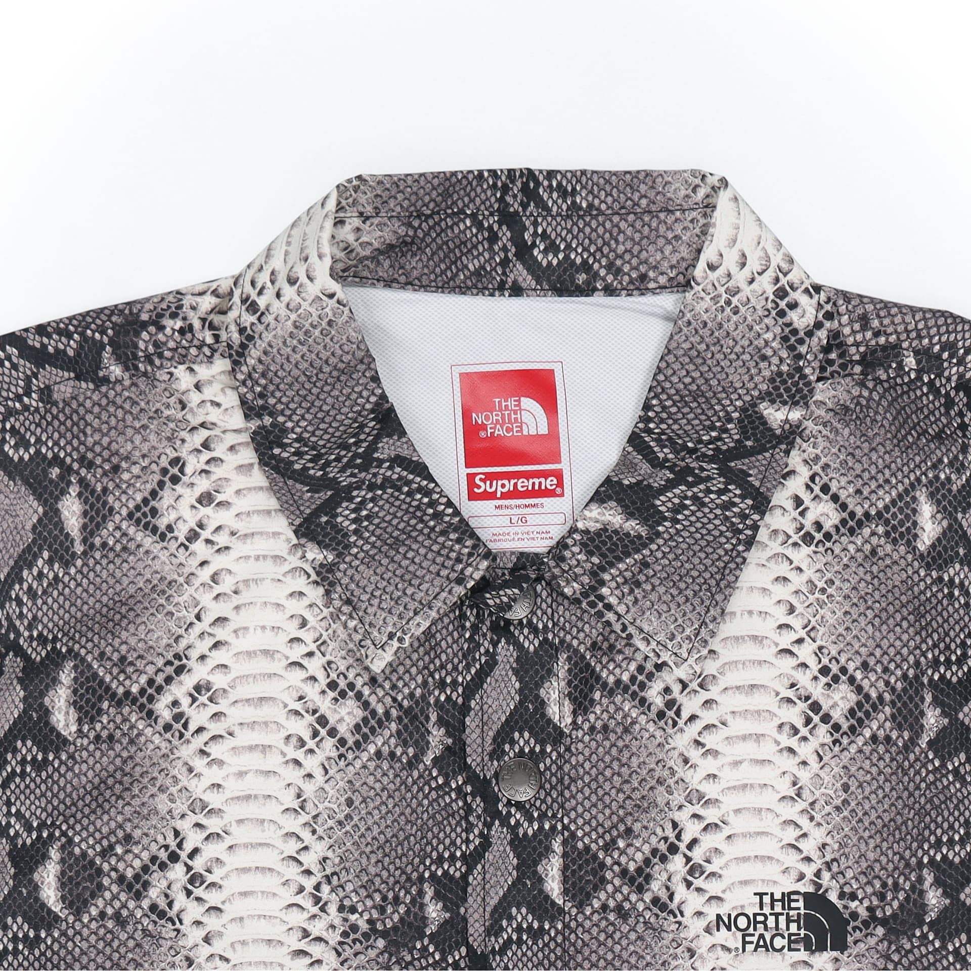 Куртка Supreme x The North Face SS18 Snake Print Jacket - изображение 3