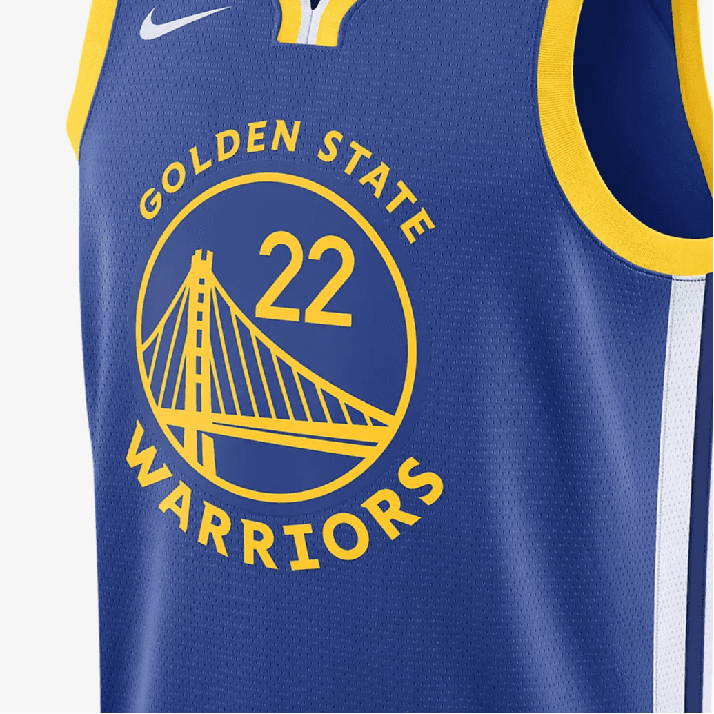 Баскетбольная майка Nike NBA Icon Edition Swingman Jersey Deep Blue - изображение 4