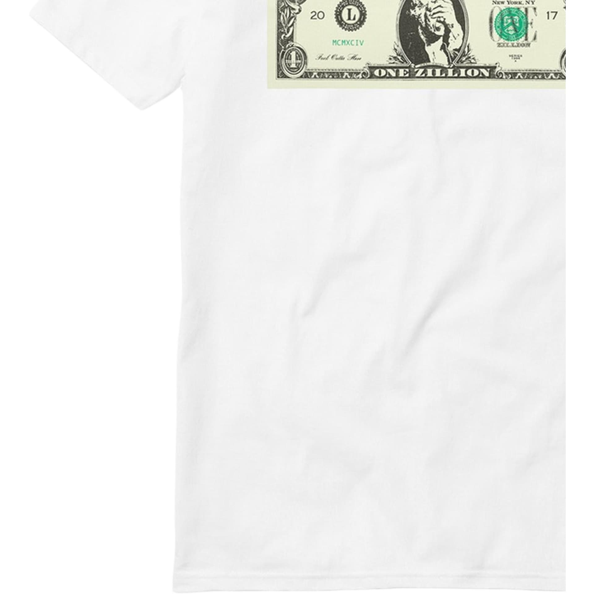 Футболка Supreme FW17 Dollar Tee White - изображение 3