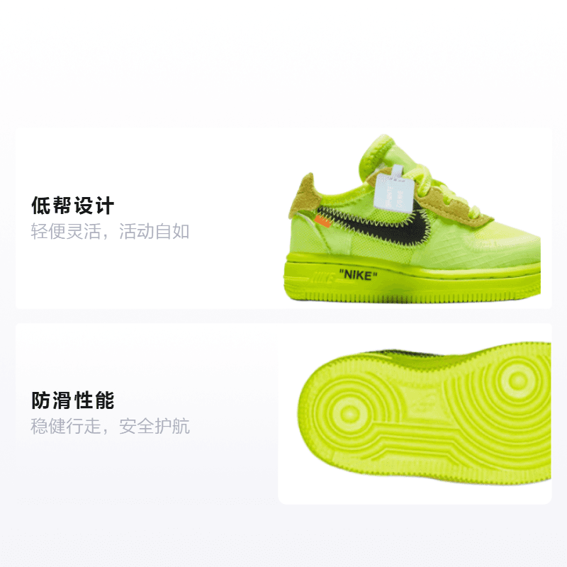 Кроссовки OFF-WHITE x Nike Air Force 1 - изображение 2