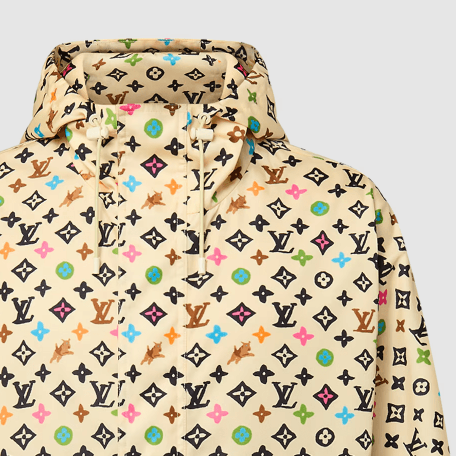 Куртка LOUIS VUITTON x Tyler SS24 Logo Windbreaker Jacket Yellow - изображение 8