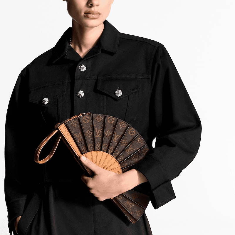 Сумка через плечо Louis Vuitton LV Fan Brown - изображение 7