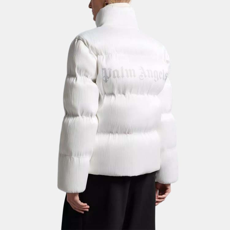 Зимняя куртка Moncler x Palm Angels Maya White - изображение 2