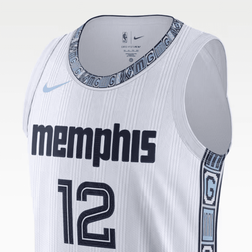Баскетбольная майка Nike Dri-FIT ADV FW25 Ja Morant Memphis Grizzlies City Edition NBA 2025-26 - изображение 3