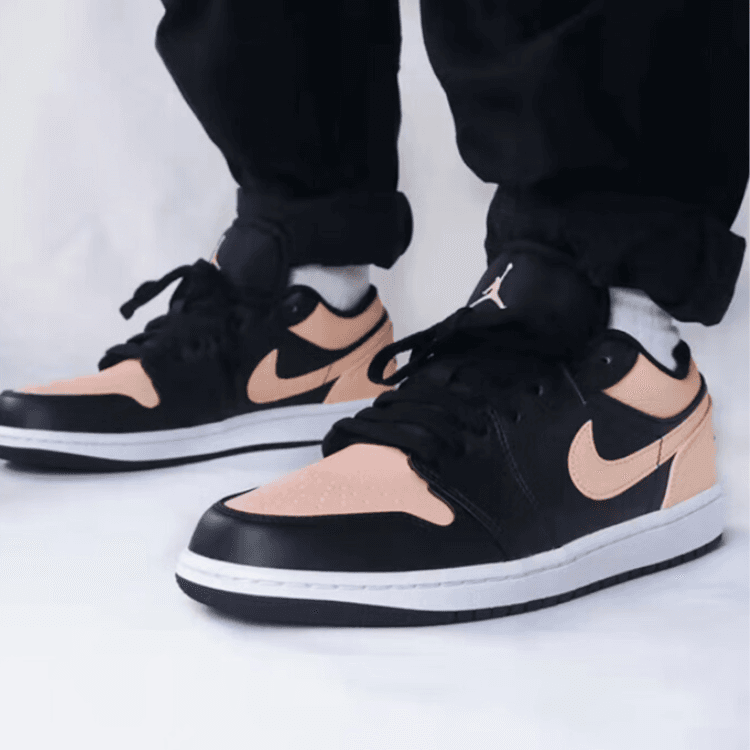 Кроссовки для баскетбола Jordan Air Jordan 1 Low "Crimson Tint " GS - изображение 4