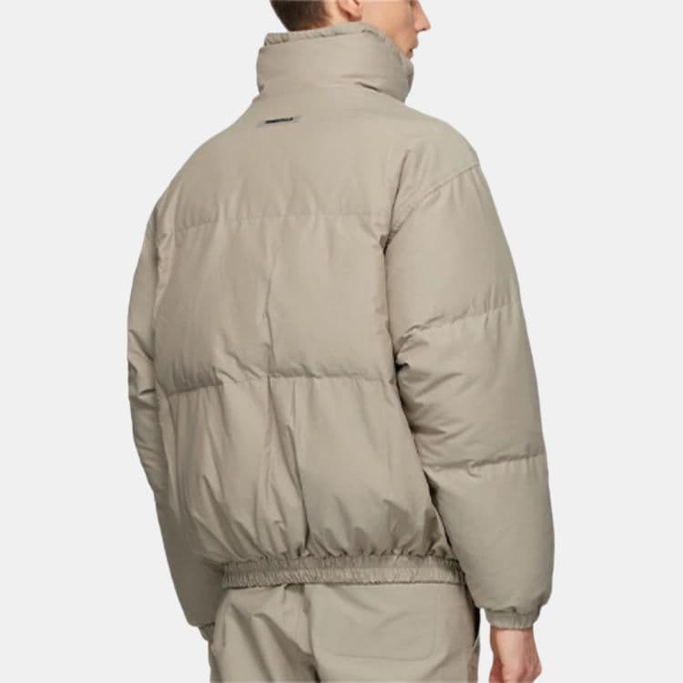 Зимняя куртка пуховик Fear of God Essentials FW20 Puffer Jacket Moss - изображение 3