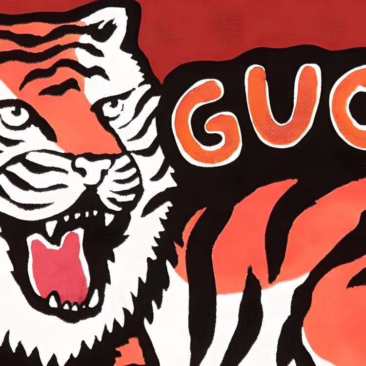 Футболка GUCCI Kids SS22 Tiger Print T-Shirt - изображение 6