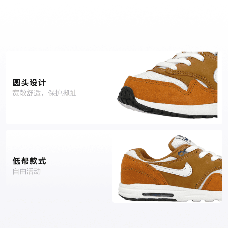Кроссовки TD Nike Air Max 1 Premium "Curry Pack" - изображение 2
