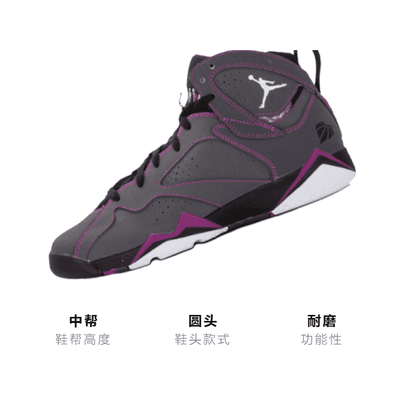 Кроссовки для баскетбола Jordan Air Jordan 7 Retro Valentine Day GS 2015 - изображение 3
