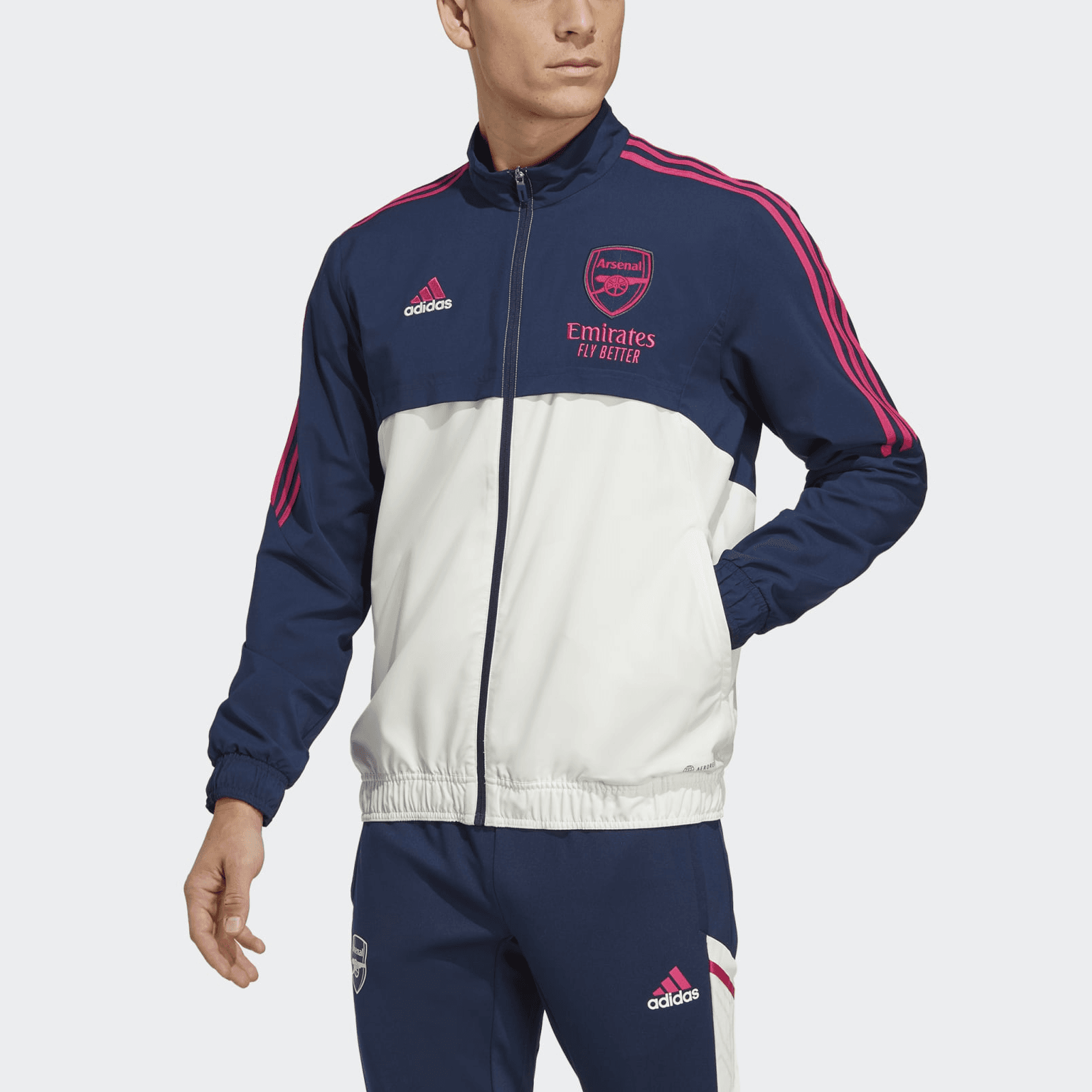 Куртка adidas Arsenal Jacket Deep Navy - изображение 3