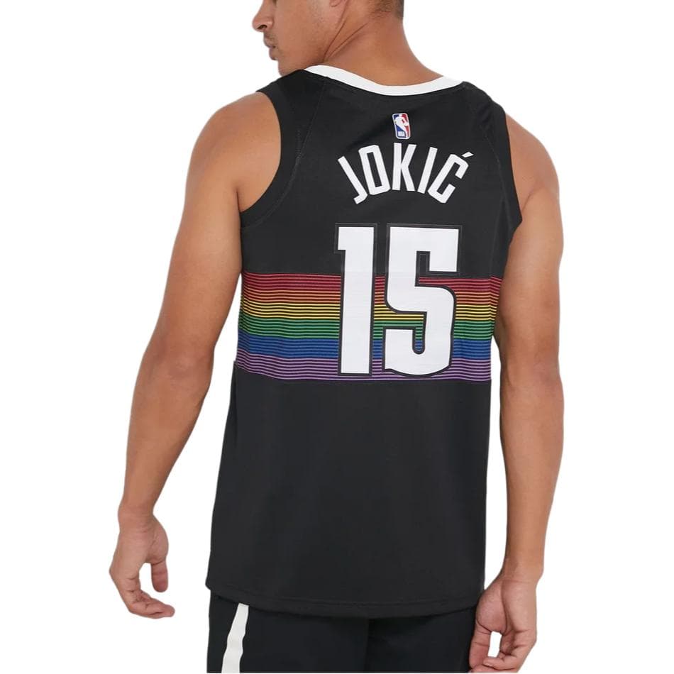 Баскетбольная майка Nike NBA SW 19-20 15 - изображение 4