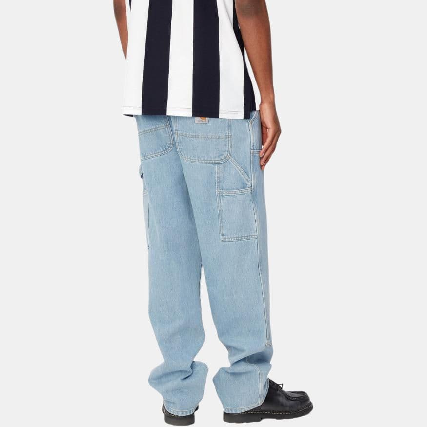 Штаны Carhartt WIP Double Knee Pant Blue — фото 6