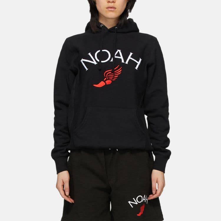 Худи NOAH Winged Foot Embroidered Hoodie Logo - изображение 6