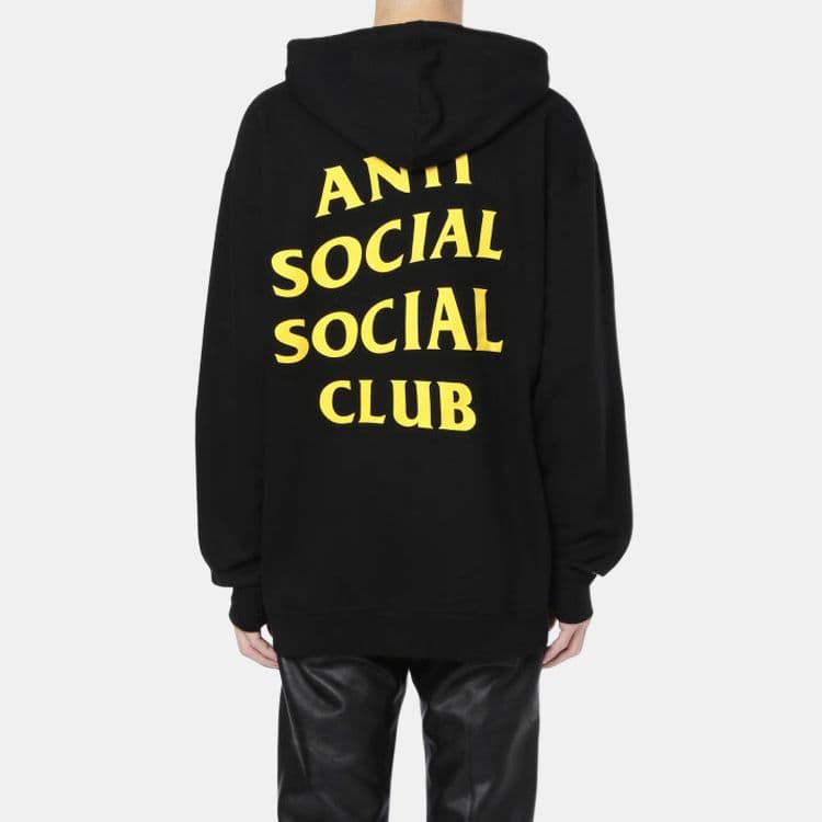 Худи ANTI SOCIAL SOCIAL CLUB x DHL Hoodie Black - изображение 5