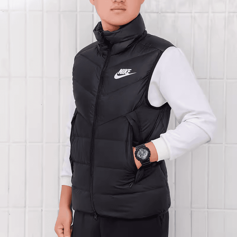 Зимняя куртка Nike NSW Down Fill Vest Black - изображение 7