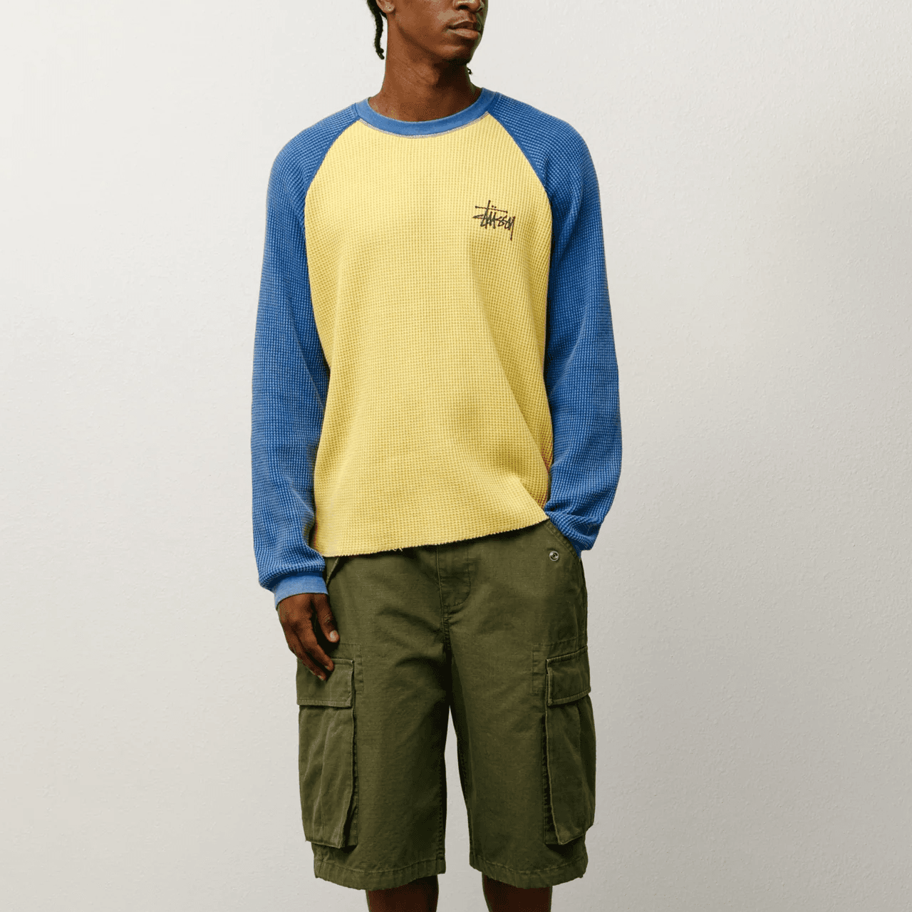 Футболка Stussy SS25 BASIC STSSY THERMAL 2 TONE T — фото 3
