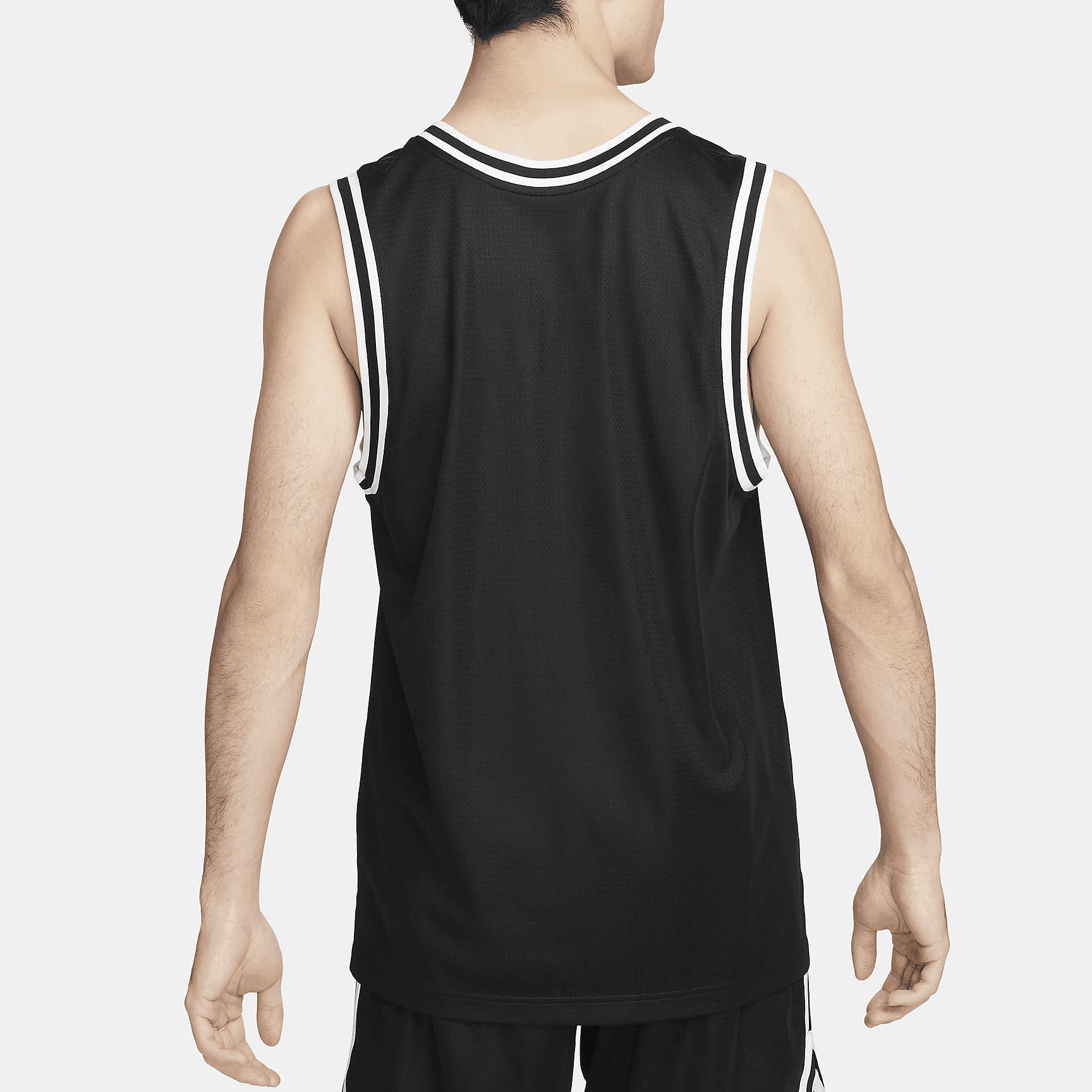 Баскетбольная майка Nike DNA V-Neck Basketball Tank Black - изображение 4