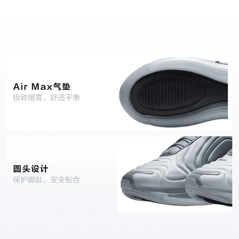 Кроссовки Nike Air Max 720 GS - изображение 2