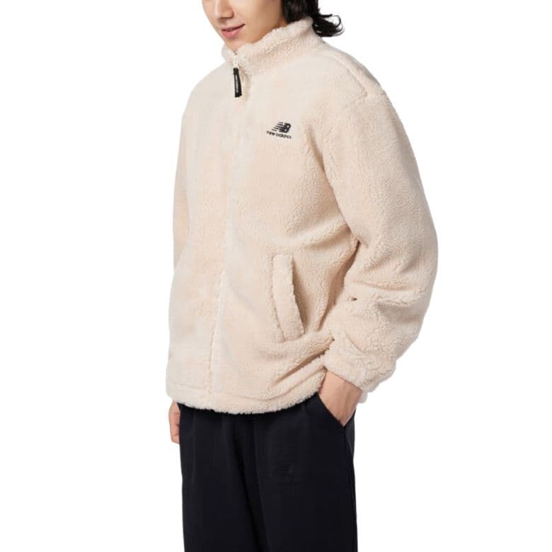 Куртка New Balance Letter Zip Fleece Jacket - изображение 4