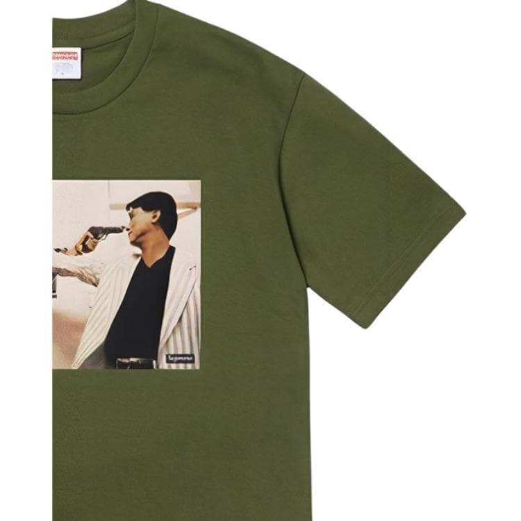 Футболка Supreme The Killer Trust Tee Olive - изображение 5