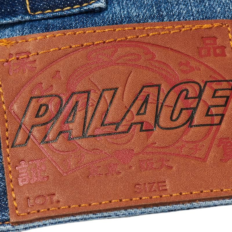 Джинсовая куртка PALACE x EVISU Denim Jacket - изображение 4