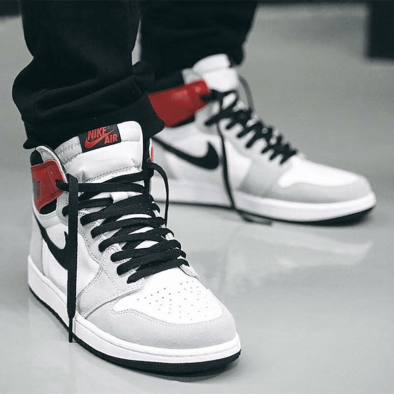 Кроссовки для баскетбола Jordan Air Jordan 1 High OG Smoke Grey "Union" GS - изображение 5