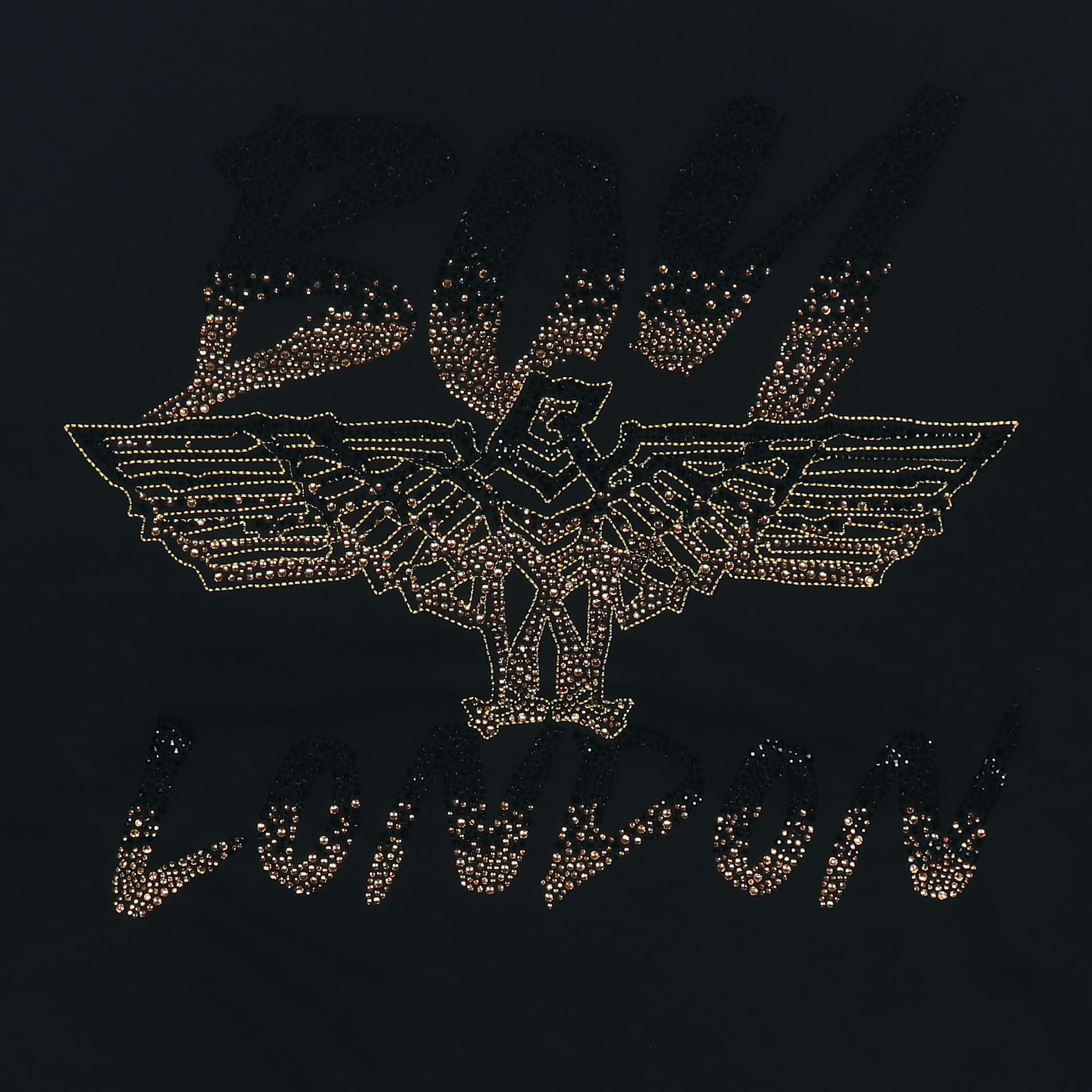 Кофта Boy London SS22 Logo Crewneck Sweatshirt Black - изображение 4