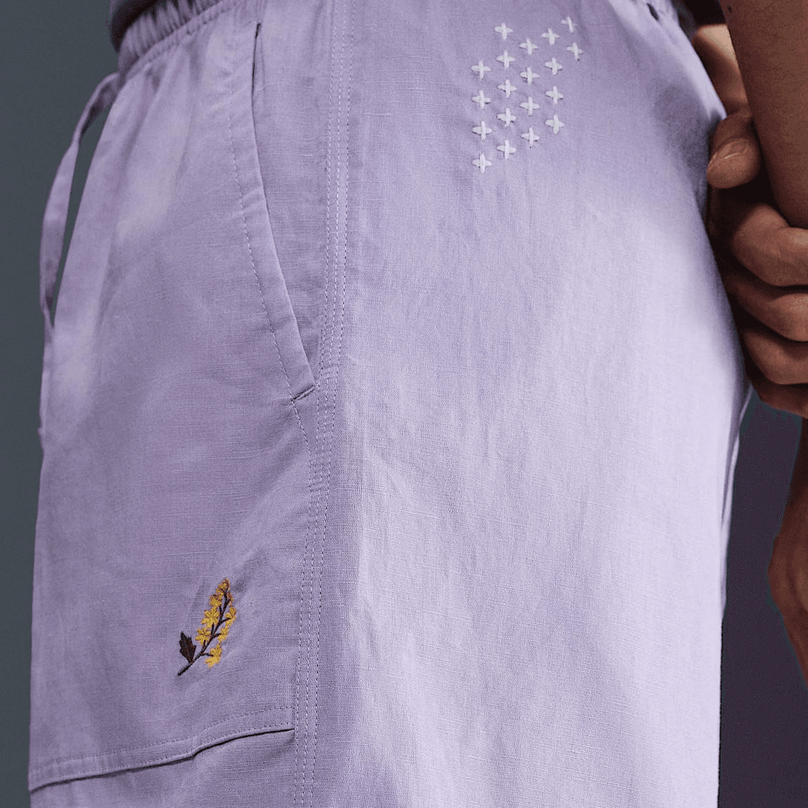 Шорты Nike Life Shorts Purple - изображение 4