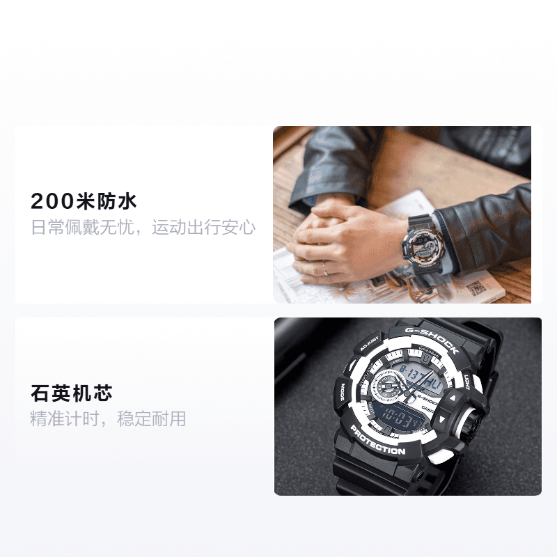 Часы Casio G-Shock GA-400-1A - изображение 2