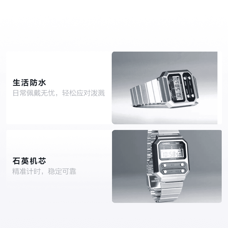 Часы Casio A100WE-1A - изображение 2