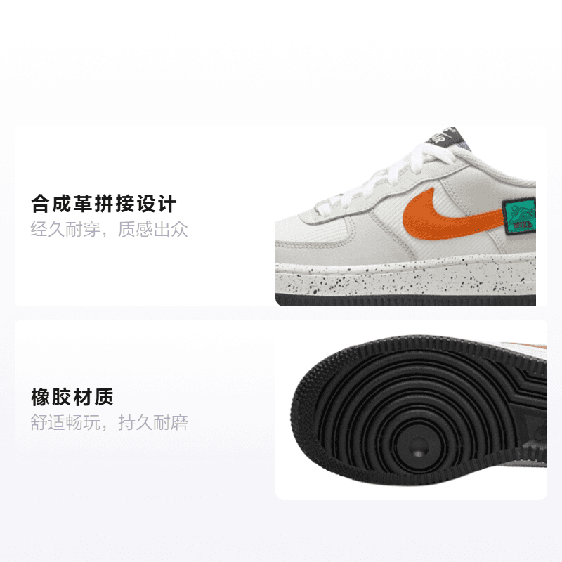 Кроссовки Nike Air Force 1 Low GS - изображение 2
