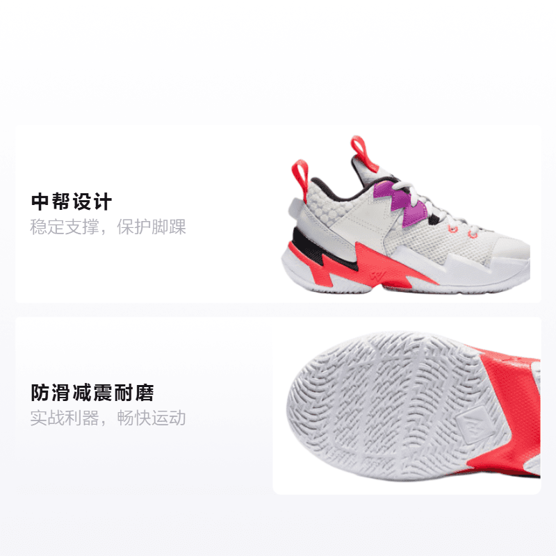 Кроссовки для баскетбола Jordan Why Not Zer0.3 Why Not SE 3 - изображение 2