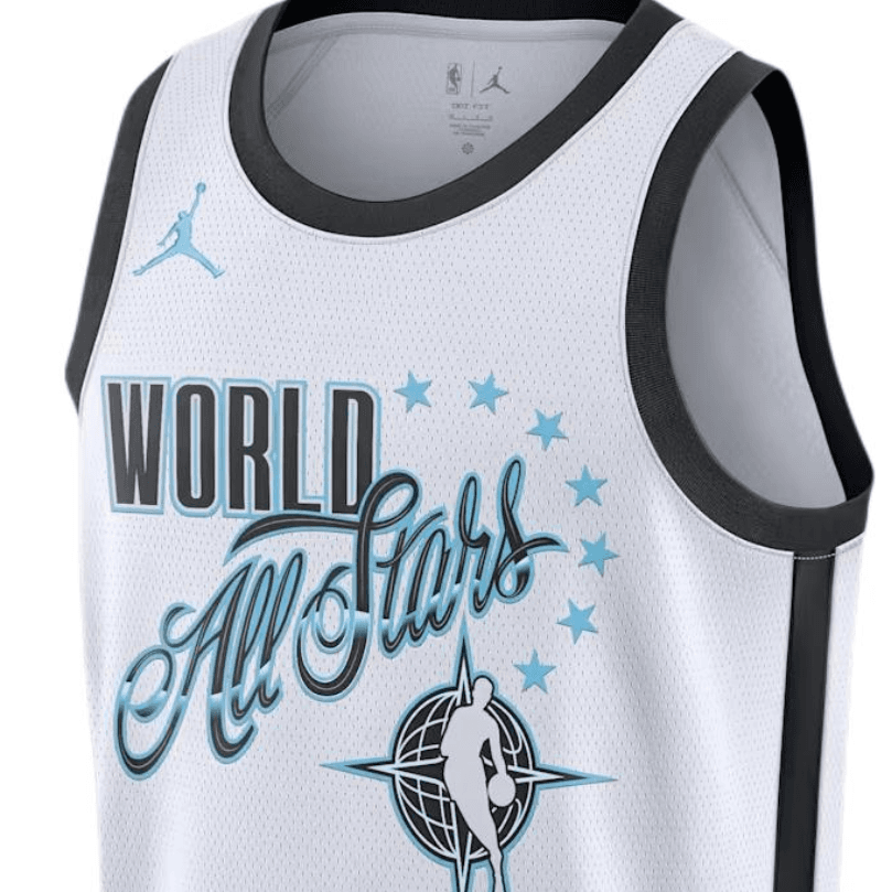 Баскетбольная майка Jordan NBA ALL-STAR Victor Wembanyama 2026 Swingman 1 - изображение 3