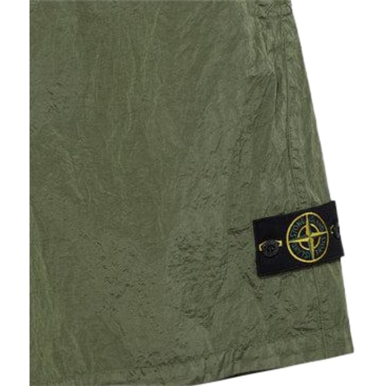 Шорты Stone Island SS23 Nylon Shorts Green - изображение 4