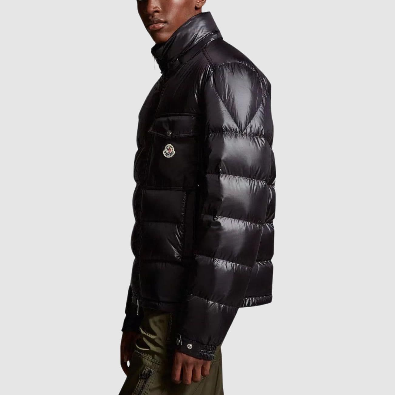Зимняя куртка Moncler Wollaston Black - изображение 5