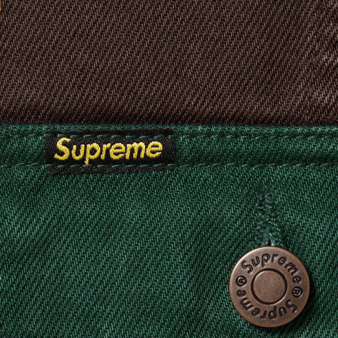 Джинсовая куртка Supreme Radial Embroidered Denim Trucker Jacket - изображение 3
