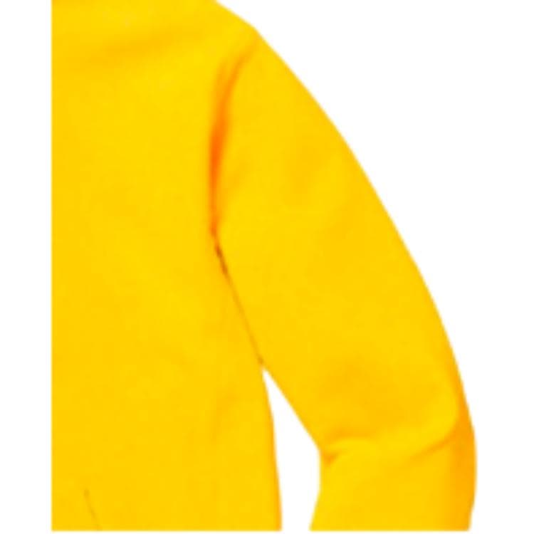 Кофта Supreme SS19 Apple Hooded Sweatshirt Yellow logo - изображение 4