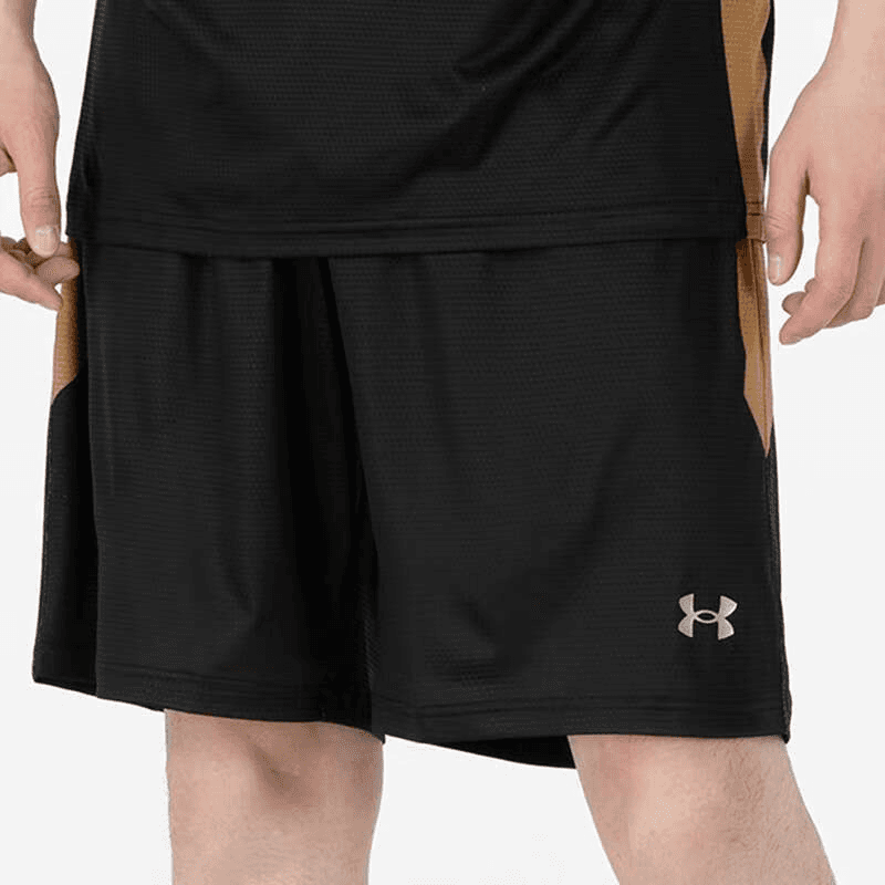 Баскетбольные шорты Under Armour Баскетбольные шорты Мужские Черные - изображение 4