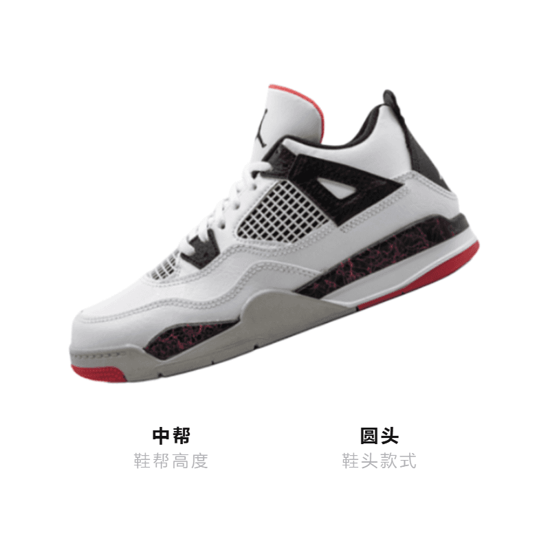 Кроссовки для баскетбола Jordan Air Jordan 4 hot lava - изображение 3