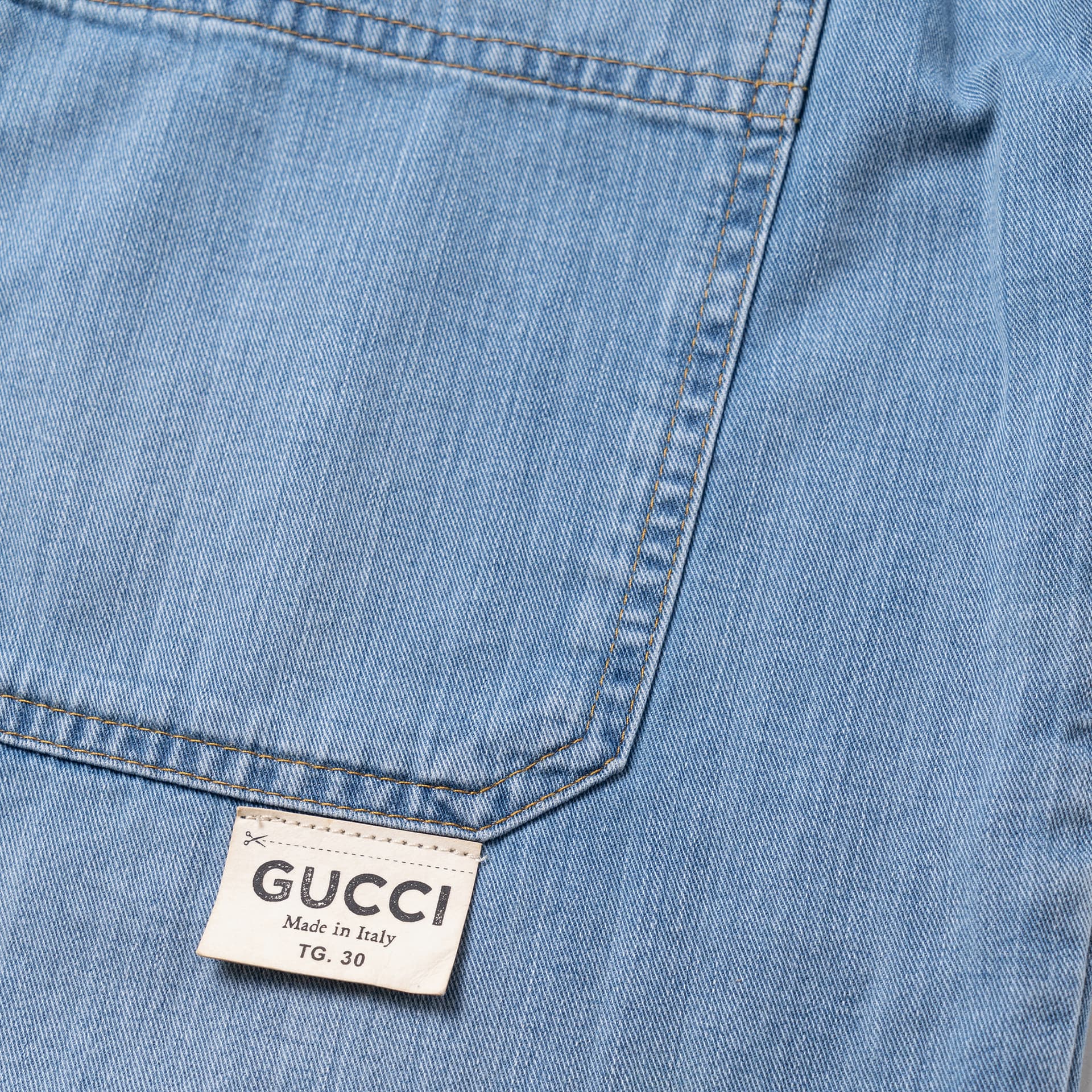 Джинсовые шорты GUCCI SS23 - изображение 6