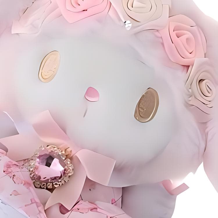 Sanrio Lizlisa Melody Plush Keychain - изображение 6