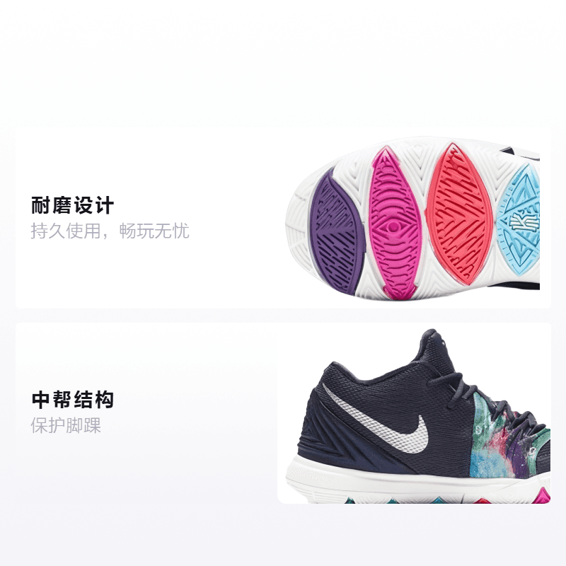 Кроссовки для баскетбола Nike Kyrie 5 5 - изображение 2