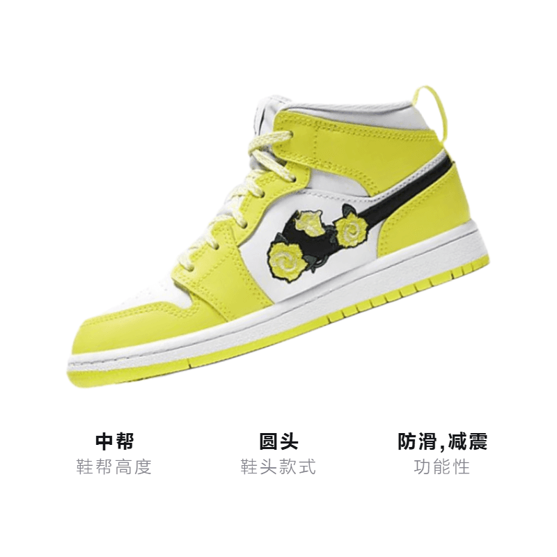 Кроссовки для баскетбола Jordan Air Jordan 1 Mid SE BP - изображение 3